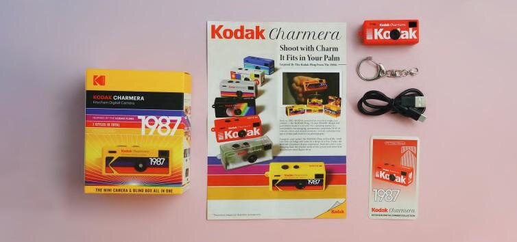KODAK CHARMERA ( コダック チャメラ ) キーホルダー型デジタルトイカメラ