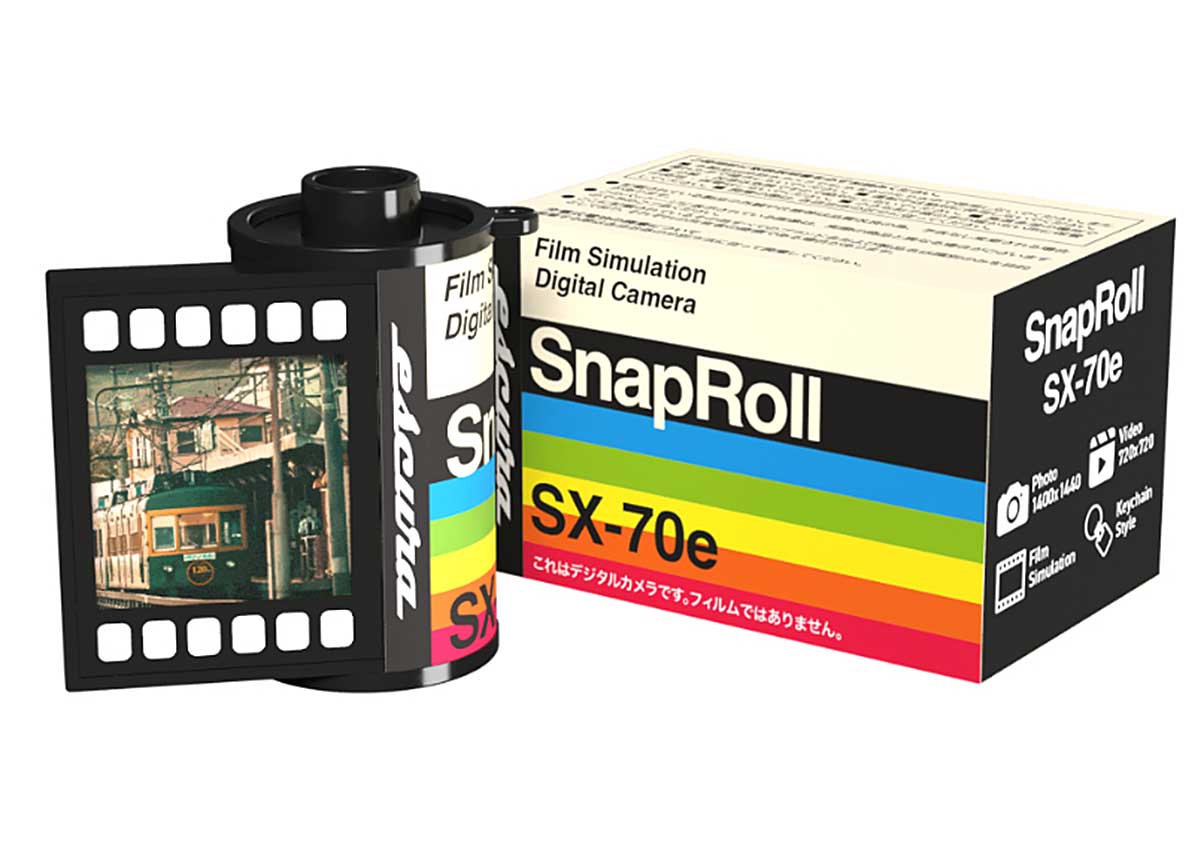 SnapRoll スナップロール トイデジ トイカメラ フジフィルムカラー風 ブラインドボックス仕様のカメラ！？フィルム風トイデジ「SnapRoll」新