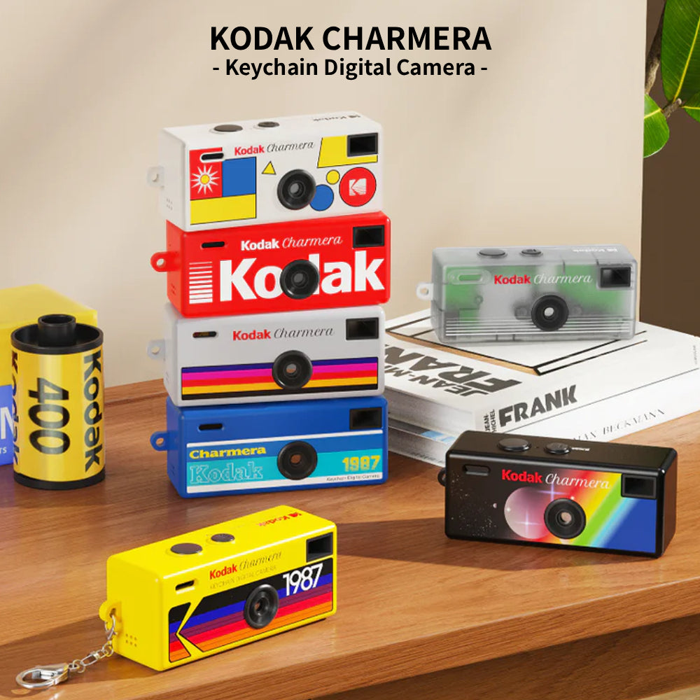 話題のキーホルダー型デジタルトイカメラ KODAK CHARMERA（コダック チャーメラ） 全7種類のデザイン 中身は開けるまでわからないワクワクのブラインドボックス 【国内正規品】