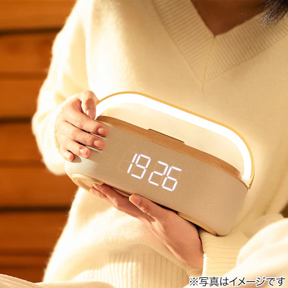【送料無料】置くだけでスマホ充電｜LED多機能ナイトライト WL21LBR